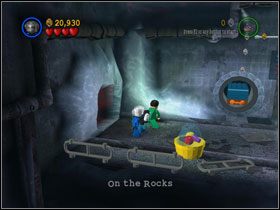 Wejdź do środka i pociągnij za niebieski klocek - On the Rocks (cz.1) | Villiant Episode 4 | LEGO Batman The Videogame - LEGO Batman: The Videogame - poradnik do gry