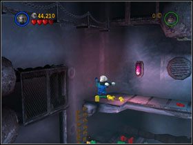Gdy pójdziesz w lewo, na ostatniej rurce znajdziesz Kanister (#7) - On the Rocks (cz.2) | Villiant Episode 4 | LEGO Batman The Videogame - LEGO Batman: The Videogame - poradnik do gry
