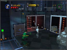 Zbuduj czerwoną trampolinę, zepchnij na dół pudło i zbuduj przełącznik - Breaking Blocks (cz.3) | Villiant Episode 4 | LEGO Batman The Videogame - LEGO Batman: The Videogame - poradnik do gry