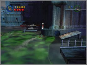 Zanurkuj łodzią podwodną Pingwina pod fioletową bramę i otwórz furtkę - Harboring a Grudge (cz.1) | Villiant Episode 5 | LEGO Batman The Videogame - LEGO Batman: The Videogame - poradnik do gry