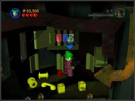 Za samochodem są trzy przyciski - A Surprise for the Commissioner | Villiant Episode 6 | LEGO Batman The Videogame - LEGO Batman: The Videogame - poradnik do gry