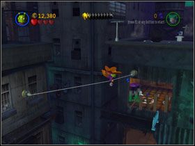 Przeleć na sąsiedni daszek i zbuduj linę dla Jokera - The Lure of the Night | Villiant Episode 6 | LEGO Batman The Videogame - LEGO Batman: The Videogame - poradnik do gry