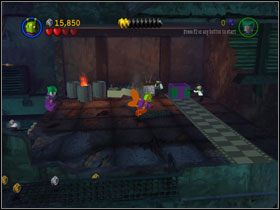 Uruchom generator i zrzuć skrzynkę - The Lure of the Night | Villiant Episode 6 | LEGO Batman The Videogame - LEGO Batman: The Videogame - poradnik do gry