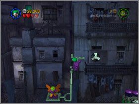 Przeskocz przez ogrodzenie do generatora - The Lure of the Night | Villiant Episode 6 | LEGO Batman The Videogame - LEGO Batman: The Videogame - poradnik do gry