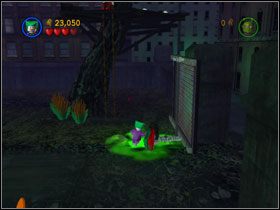 Przeskocz na sąsiednie drzewo i zepchnij posążek - The Lure of the Night | Villiant Episode 6 | LEGO Batman The Videogame - LEGO Batman: The Videogame - poradnik do gry