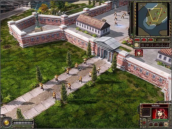 Owa forteca to jeden, duży budynek, ostrzeliwany przez wrogich piechurów - Leningrad - Opis przejścia (cz.1) - Sowieci - Command & Conquer: Red Alert 3 - poradnik do gry