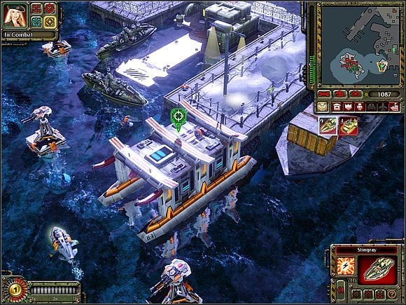 Po oczyszczeniu wybrzeża z japońskiej ochrony, do Twojej dyspozycji oddane zostaną dwa okręty typu Dreadnought [2] - Władywostok - Opis przejścia (cz.2) - Sowieci - Command & Conquer: Red Alert 3 - poradnik do gry