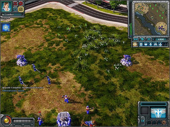 Z dodatkowych mocy wsparcia wybierz ulepszenie lotnictwa (Advanced Aeronautics) - Heidelberg - Opis przejścia (cz.1) - Alianci - Command & Conquer: Red Alert 3 - poradnik do gry