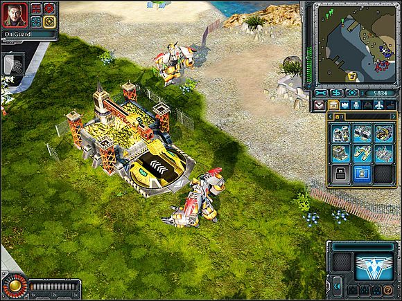 Następnie wyślij tam jednego Prospektora (pojazd do zbierania rudy) - Gibraltar - Opis przejścia (cz.2) - Alianci - Command & Conquer: Red Alert 3 - poradnik do gry