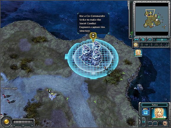 Kolejność zabezpieczenia i przejmowania kolejnych generatorów wygląda następująco - Morze Północne - Opis przejścia (cz.2) - Alianci - Command & Conquer: Red Alert 3 - poradnik do gry
