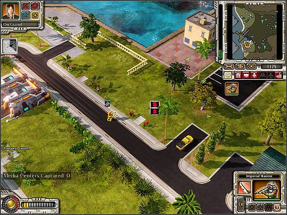 Zbuduj wieżyczki w tym miejscu. - Santa Monica - Opis przejścia (cz.1) - Japonia - Command & Conquer: Red Alert 3 - poradnik do gry