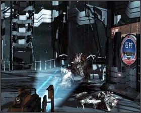 Wracamy do głównego atrium, zapisujemy grę - Nieuchronna zagłada (cz.1) | Rozdział 04 | Solucja Dead Space - Dead Space - poradnik do gry