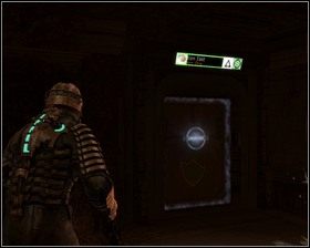 Zostaniemy złapani przez gigantyczne odnóże, celujemy w jej żółte zgrubienie - Groźne środowisko (cz.4) | Rozdział 06 | Solucja Dead Space - Dead Space - poradnik do gry