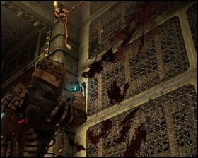 Teraz bez problemu się go pozbędziemy - Groźne środowisko (cz.4) | Rozdział 06 | Solucja Dead Space - Dead Space - poradnik do gry