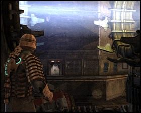 Udajemy się do terminalu którym włączymy przyciąganie - W próżnię (cz.1) | Rozdział 07 | Solucja Dead Space - Dead Space - poradnik do gry