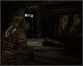 Możemy też poćwiczyć na strzelnicy, gdzie znajdziemy także Dziennik audio - Martwy po przybyciu (cz.1) | Rozdział 09 | Solucja Dead Space - Dead Space - poradnik do gry