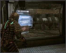 Idziemy do sterowni, uruchamiamy panel po lewej stronie - Koniec dni (cz.3) | Rozdział 10 | Solucja Dead Space - Dead Space - poradnik do gry