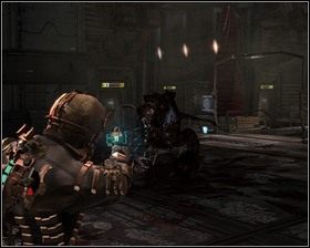 Na spotkanie wybiegnie dobrze nam znany przeciwnik - Martwa przestrzeń (cz.3) | Rozdział 12 | Solucja Dead Space - Dead Space - poradnik do gry
