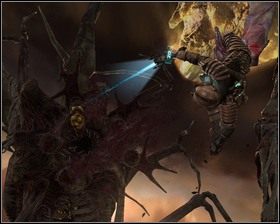 Strzelamy w żółte gruczoły wokół otworu gębowego - Martwa przestrzeń (cz.3) | Rozdział 12 | Solucja Dead Space - Dead Space - poradnik do gry