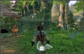 Jak już zdążyłeś zauważyć, eskortujesz kobietę - siostrę Hannę - Rytuał | Fabuła w Fable II - Fable II - poradnik do gry