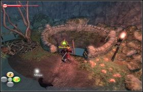 Uratuj dwójkę śmiałków przed upiorami, po chwili dowiesz się, że uwolnili Banshee, która teraz panoszy się w Bloodstone - Zło w Wraithmarsh | Misje poboczne w Fable II - Fable II - poradnik do gry