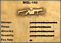 MGL-140 - Uzbrojenie podstawowe | Pojazdy i uzbrojenie w Far Cry 2 - Far Cry 2 - poradnik do gry