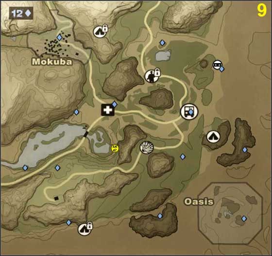 3 - Leboa-Sako - Sektory 7-9 | Mapy w Far Cry 2 - Far Cry 2 - poradnik do gry