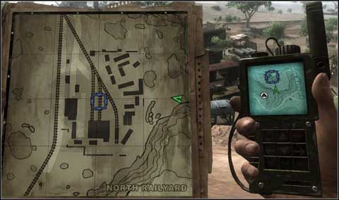 Jak zwykle w takich przypadkach, możesz też skorzystać z pomocy przyjaciela - APR Misja II - Stacja kolejowa | Akt I w Far Cry 2 - Far Cry 2 - poradnik do gry
