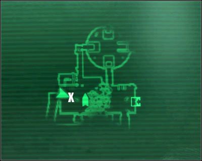 Niezależnie od obranych metod działania, z pozyskanym talerzem musisz wycofać się do wyjścia z muzeum - QUEST 6 - Radio Galaxy News | Główne questy Fallout 3 - Fallout 3 - poradnik do gry