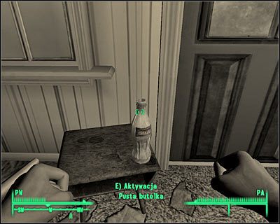 Zauważ, że wprowadzenie poprawnej kombinacji spowodowało pojawienie się w pomieszczeniu terminalu komputerowego - QUEST 8 - Tranquility Lane | Główne questy Fallout 3 - Fallout 3 - poradnik do gry