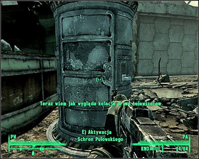 Zbadaj kontener na śmieci, znajdujący się na tyłach jadłodajni - Grayditch - One! | Questy poboczne Fallout 3 - Fallout 3 - poradnik do gry