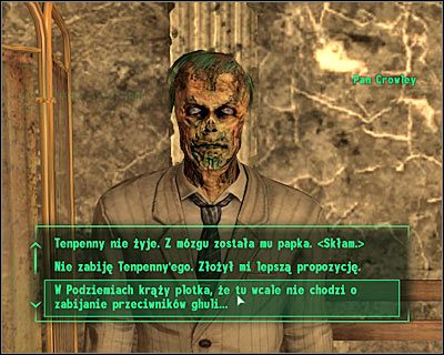 Twoje cele to Allistair Tenpenny z Tenpenny Tower , Dukow z domu Dukowa , Dave z Republiki Davea oraz Ted Strayer z Rivet City - Muzeum historyczne - Trzeba im strzelać w głowę | Questy poboczne Fallout 3 - Fallout 3 - poradnik do gry