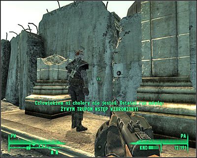 Dotrzyj do Bocznicy kolejowej Warrington , o której wspomniał Gustavo (musisz się zapytać go o dokładną lokalizację) - Tenpenny Tower - Tenpenny Tower | Questy poboczne Fallout 3 - Fallout 3 - poradnik do gry