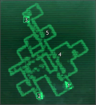 Oznaczenia: 1 - drzwi do Rynek Rivet City - Mapy szczegółowe - Rivet City | Świat gry Fallout 3 - Fallout 3 - poradnik do gry