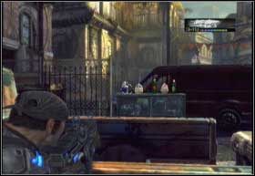 Zanim jeszcze Jack otworzy furtkę, zabierz leżącą na ziemi Gazetę The Eagle - Witamy w Delcie | Ostrze włóczni | Gears of War 2 - Gears of War 2 - poradnik do gry