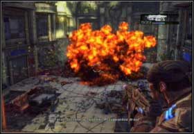 Znajdujesz się w szpitalu, który częściowo opanowany został przez Szarańczę - Desperacja | Ostrze włóczni | Gears of War 2 - Gears of War 2 - poradnik do gry