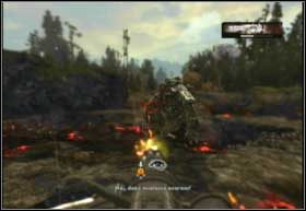 Broń swojej platformy przed wyłażącymi z dziury Locustami i rumakiem - Wielkie natarcie | Ostrze włóczni | Gears of War 2 - Gears of War 2 - poradnik do gry