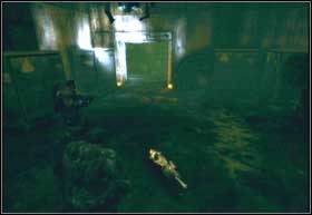 W środku jest dość ciemno, dlatego musisz przywrócić zasilanie magazynu - Paskudna tajemnica | Nadciągająca burza | Gears of War 2 - Gears of War 2 - poradnik do gry