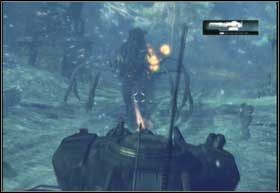 Przyciskiem A możesz włączyć dopalacz, który niezbędny jest przy pokonywaniu napotkanych po drodze wyskoczni - Uniesienie | Nadciągająca burza | Gears of War 2 - Gears of War 2 - poradnik do gry