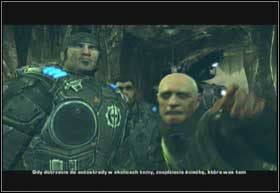 Znalazłeś obóz uchodźców, których Marcus wyśle w bezpieczne miejsce razem z Colem i Bardem - Wysiedlenie | Nadciągająca burza | Gears of War 2 - Gears of War 2 - poradnik do gry