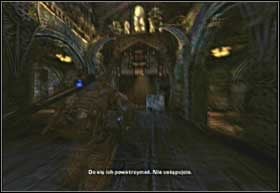 W pomieszczeniu, w którym tuż po Twoim wejściu zaczną opadać drewniane wrota znajduje się ukryty przedmiot z kolekcji - Gniazdo Szerszeni | Rój | Gears of War 2 - Gears of War 2 - poradnik do gry