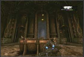 Jeżeli wybrałeś niską drogę, wejdź do komnaty i zabij wszystkich Locustów - Najlepsza strategia | Rój | Gears of War 2 - Gears of War 2 - poradnik do gry