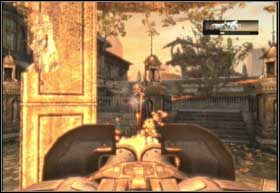 Kiedy wyeliminujesz wszystkich tych, których zastałeś w momencie wyjścia z archiwum zaatakują parszywce i dwóch bumerów Oprawców - Darmowy parking | Decydujące starcie | Gears of War 2 - Gears of War 2 - poradnik do gry