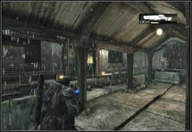 Po kolei otwieraj wrota, aby stworzyć daszek i bezpiecznie przejść po nim dalej - Nagłe przebudzenie (cz.2) | Nadciągająca burza | Gears of War 2 - Gears of War 2 - poradnik do gry