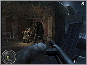 Kilkanaście sekund później znajdziesz się w centrum wioski (#5) - Semper Fi | Kampania Call of Duty World at War - Call of Duty: World at War - poradnik do gry
