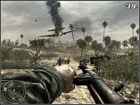 6 - Twarde lądowanie (cz.1) | Kampania Call of Duty World at War - Call of Duty: World at War - poradnik do gry