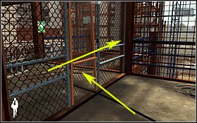 Skieruj się w stronę zamkniętej bramki (otworzy się samoczynnie) i skręć w prawo - Etap VI - Construction Site | Quantum of Solace - Quantum of Solace - poradnik do gry