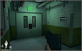 Dotrzesz w ten sposób do kolejnego miejsca, które wymagać będzie zhakowania elektronicznego zamka - Etap VIII - Science Center Interior (cz.1) | Quantum of Solace - Quantum of Solace - poradnik do gry