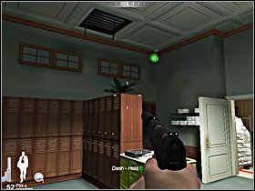 Następnie, korzystając z wózka i szafek wejdź do szybu wentylacyjnego - Etap XI - Casino Royale (cz.1) | Quantum of Solace - Quantum of Solace - poradnik do gry