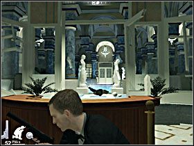 Miejsce upadku znajduje się blisko drewnianego barku - Etap XI - Casino Royale (cz.2) | Quantum of Solace - Quantum of Solace - poradnik do gry